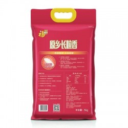 福临门原乡长粒香 秀欣莹润水岸稻香5kg/袋图5