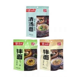 沙县非油炸健康速食袋装清汤面葱油花生酱拌面酱调料早餐面条家用 116g*袋图5