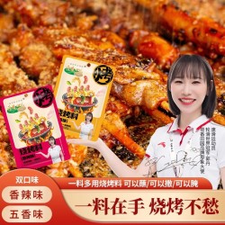 秘制烤肉蘸料孜然粉胡椒粉全套淄博烧烤调味料撒料商用五香辣家用 五香味 30g*12