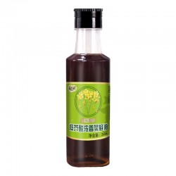 赣之村低芥酸浓香菜籽油260ml/瓶食用油农家自榨非转基因纯正小榨菜籽油图2