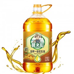 赣之村压榨一级花生油家用食用油纯正花生油桶装2.75L/桶图4