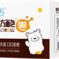 康益味圆立方面包 巧克力味400g *1箱（每箱8只）包邮图1