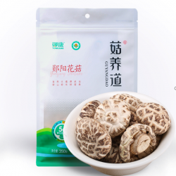 郧康菇养道有机大花菇350g