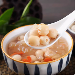 莲田食品莲子干货优质白莲子磨皮去芯通芯无芯粉糯易煮多规格可选图3