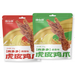 源中源虎皮鸡爪 麻辣味 105g*1 袋装