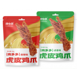 源中源麻辣味虎皮鸡爪 麻辣味 68g*1 袋装