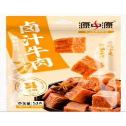 源中源卤汁牛肉 卤香味 53g*1 袋装