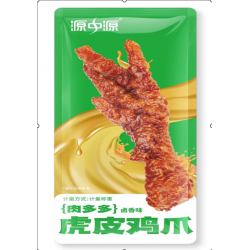 源中源肉多多散称卤香味虎皮鸡爪 2.5kg 散装