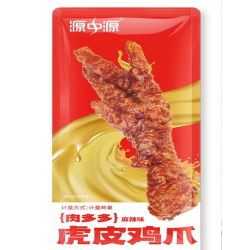 源中源散装肉多多散称麻辣味虎皮鸡爪 2.5kg 十件起订