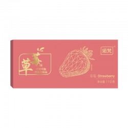诺梵草莓味巧克力薄片110g*3盒图6