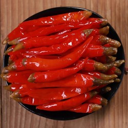 老坛子老母水泡红小米辣椒 1kg*2袋图5