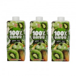 荣氏果汁纯果汁猕猴桃苹果复合果汁330ML*12瓶图3