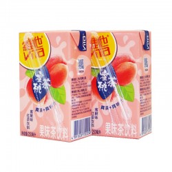 维他奶维他蜜桃茶饮料250ml*24盒 整箱装 果味茶饮料 家庭备货分享装图3