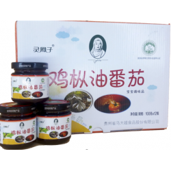 贵州马大姐鸡枞油番茄宝宝调味品90g*6/盒