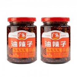 广乐麻辣油泼辣子248g*12瓶整箱装四川特产红油辣椒酱调味料香辣酱拌菜图5