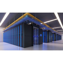 贵阳某学院超算机房改造效果图制作|视频会议室VR全景图渲染图1