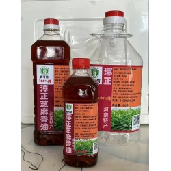 食可信淳正芝麻香油1000ML/瓶 ,500ML/瓶,2500ML/瓶不等 河南特产2024年产新芝麻压榨图3