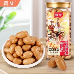 爱步罐装鱼皮花生 500克*1罐图6