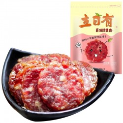立日有 原味烧烤猪肉 休闲小吃零食品肉干 原味孜然肉脯150g图2
