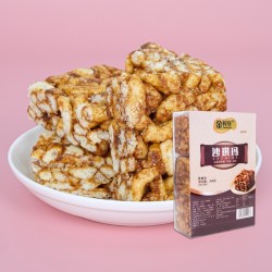 厂家直销全鸡蛋液和面制作沙琪玛1盒*368g黑糖味传统糕点心食品图7