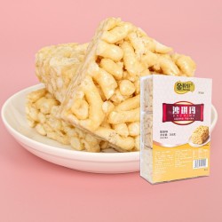 厂家直销全鸡蛋液和面制作沙琪玛368gx12盒黑糖味传统糕点心食品图7