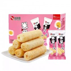 怡味园夹心米果卷能量棒 360g*1箱图2