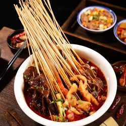 批发四川乐山苏稽马三妹钵钵鸡调味料红油藤椒味300g冷串串图2