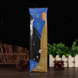 进口意文墨鱼汁意大利面500g*24袋 商用整箱墨汁面通心粉意粉意面图5