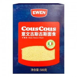 进口意文couscous古斯古斯面500g盒装家用速食中东米形面意大利面图5