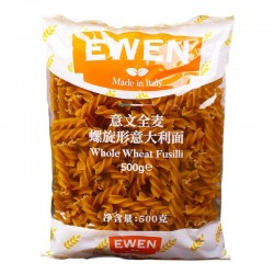 进口意文全麦螺旋形意大利面条500g*3袋低脂螺丝面 蛋白质高达14%图2