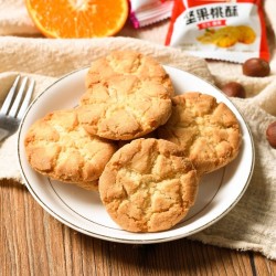 正航680g水果坚果桃酥饼干休闲零食点心礼盒独立小包装糕点食品图2