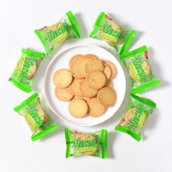 正航香葱鸡汁薄片饼干牛肉椰香坚果口味独立包装小零食整箱包邮278g图2