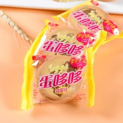 正航食品580g家庭装蛋哆哆鸡蛋味印花韧性饼干代餐健康零食包邮图2