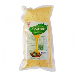 休比千岛酱沙拉酱1kg 水果蔬菜海鲜沙拉料理寿司薯条料理蘸酱调料图3