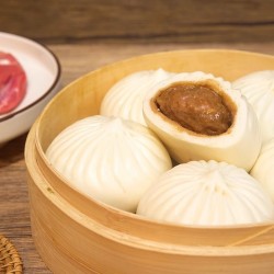 包联鲜肉包480克/袋包联速冻包子早餐家用商用半成品鲜肉包即食大包子图2