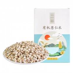 姚朵朵有机薏仁米400g小薏米五谷杂粮苡仁粗粮粥米早餐粥原料图2