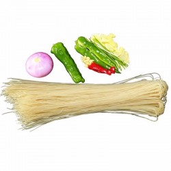【普圆】干米线-桂林米粉 整袋30kg 羊肉粉牛肉粉细米粉 商用厂家图3