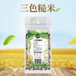 北方粮仓景记五谷杂粮三色糙米300g