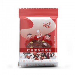北方粮仓景记五谷杂粮红枣红豆黑米早餐粥150克