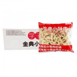 学子膳金典小酥肉1kg*8包半成品裹粉鸡肉条火锅麻辣烫商用食材