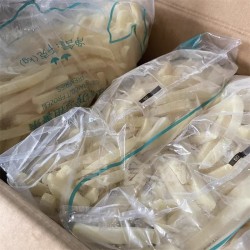 辛普劳蓝带3/8粗薯条2kg*6包/箱直切冷冻粗薯 商用半成品油炸小吃图4