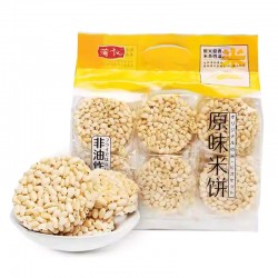 蒲议原味米饼零食米通食品脆炒米饼儿大米膨化传统小吃老式爆米花图5