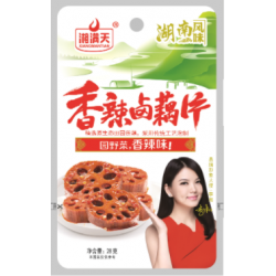 香辣卤藕片       1X20包X12盒   28g/盒图2