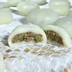 秦纪煌秦沂食品豆沙肉沫糍粑咸味无添加200克一袋贵州特产糯米图2