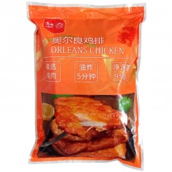 7080调理汉堡腿肉块香辣【1袋3.75斤25片】(1.96kg)冷冻半成品油炸鸡胸肉里脊肉蜜汁鸡腿排调理鸡大排商用图5