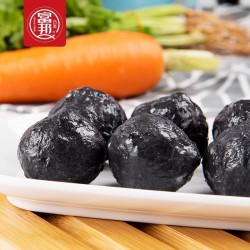富邦 墨斗贡丸240g墨汁鱼丸火锅丸子关东煮麻辣烫烧烤食材年货节图2
