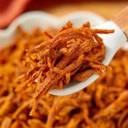批发食在享吃发现极物 香脆猪肉松条 食在享吃原味香辣味香脆猪肉松条 210g/盒图2