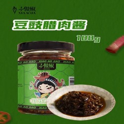 贵三红小傲椒下饭酱豆豉腊肉酱下饭菜贵州酱料辣椒酱拌面拌饭酱图3