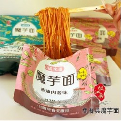 雅赞食品 各种面食荞麦面魔芋面粗粮面牛肉面卤肉面310克袋装图7