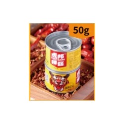 虎邦辣酱多种口味虎皮肉辣酱30克招牌牛肉辣酱30克鲜椒辣酱30克图5